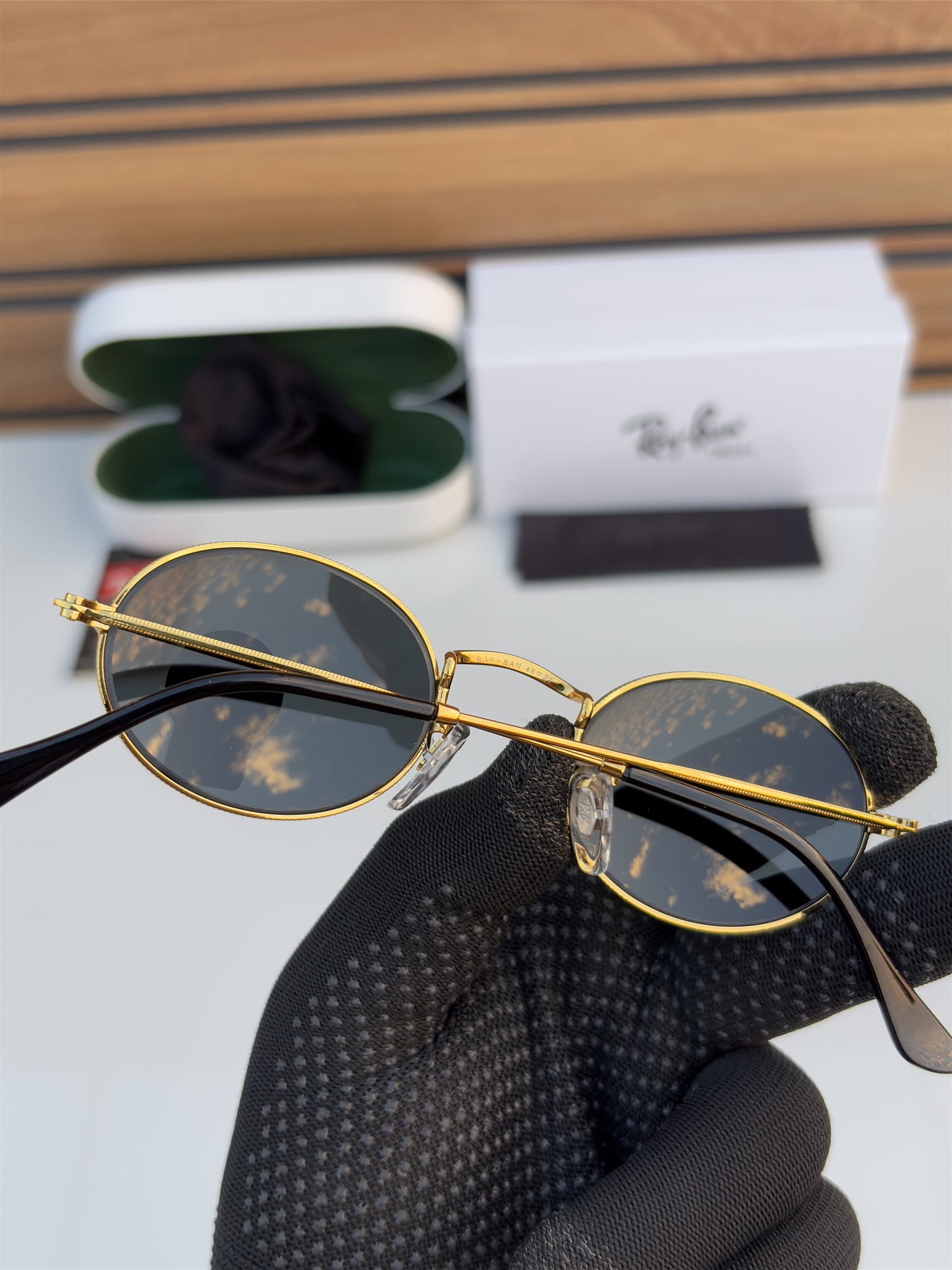 Raybann 3547 golden black