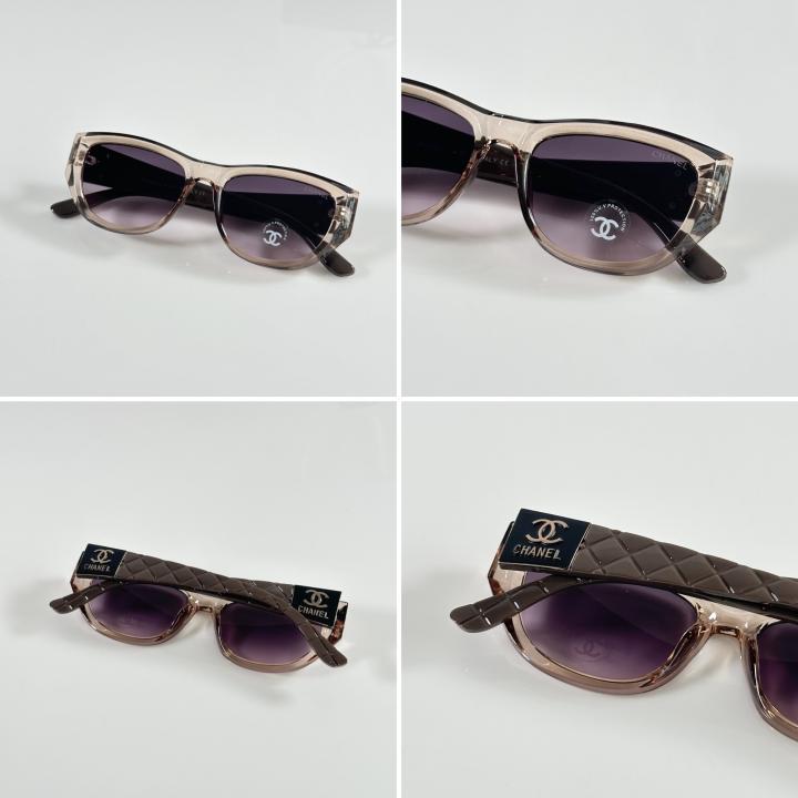 Chaneel Unisex Water Brown Sunglasses - Women