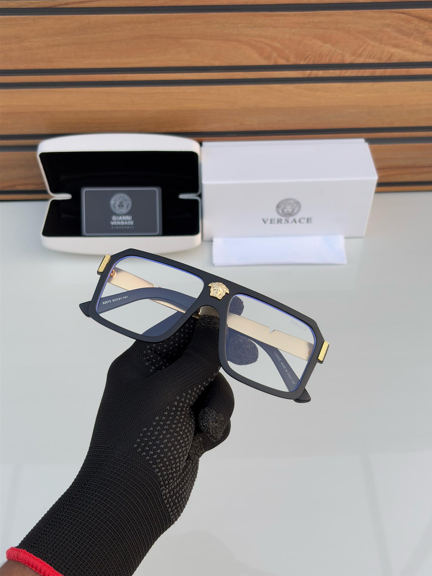 VERSACCE 82675 BLACK PLANO