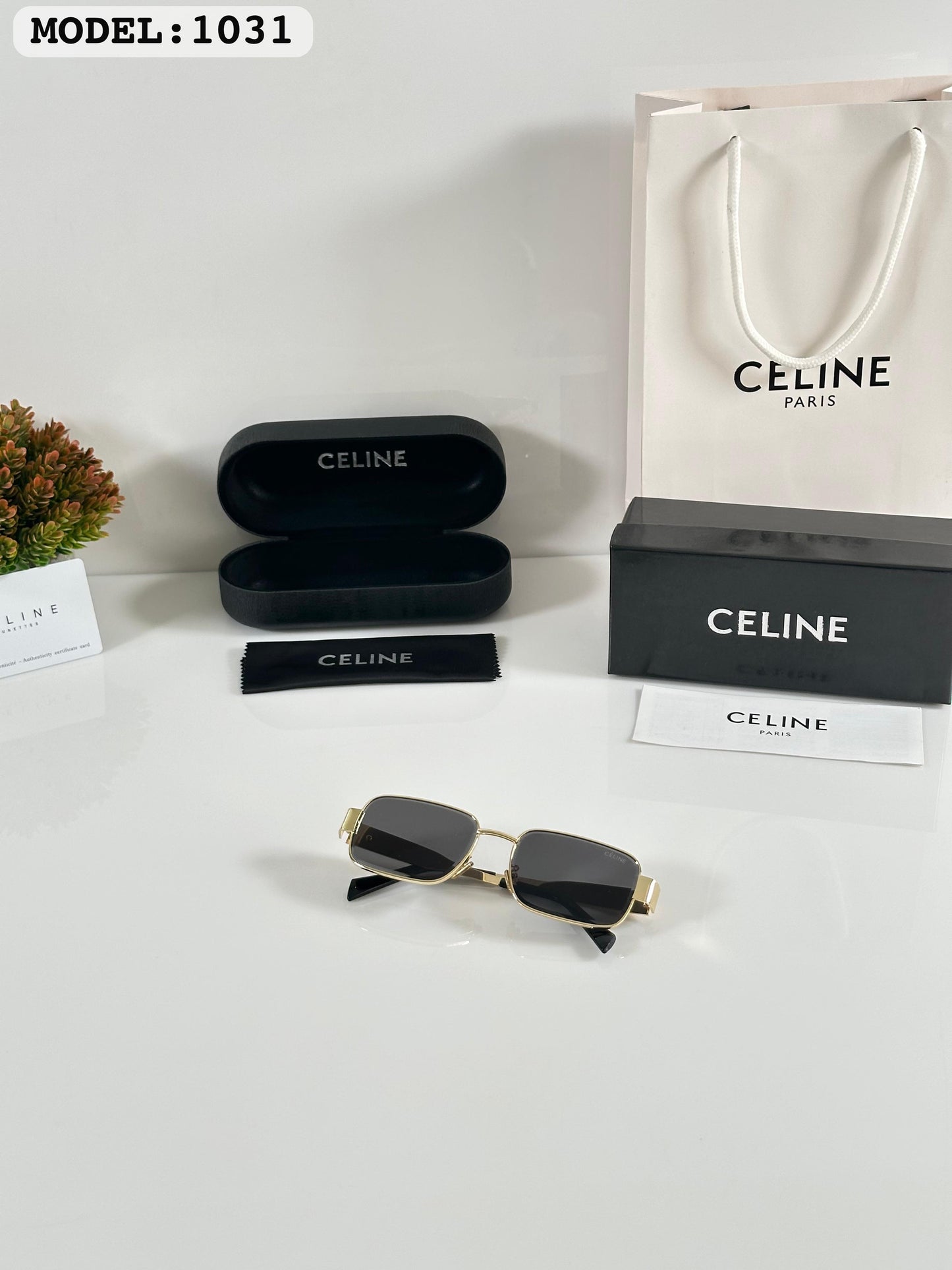 Celine 1031 Gold_Black Unisex