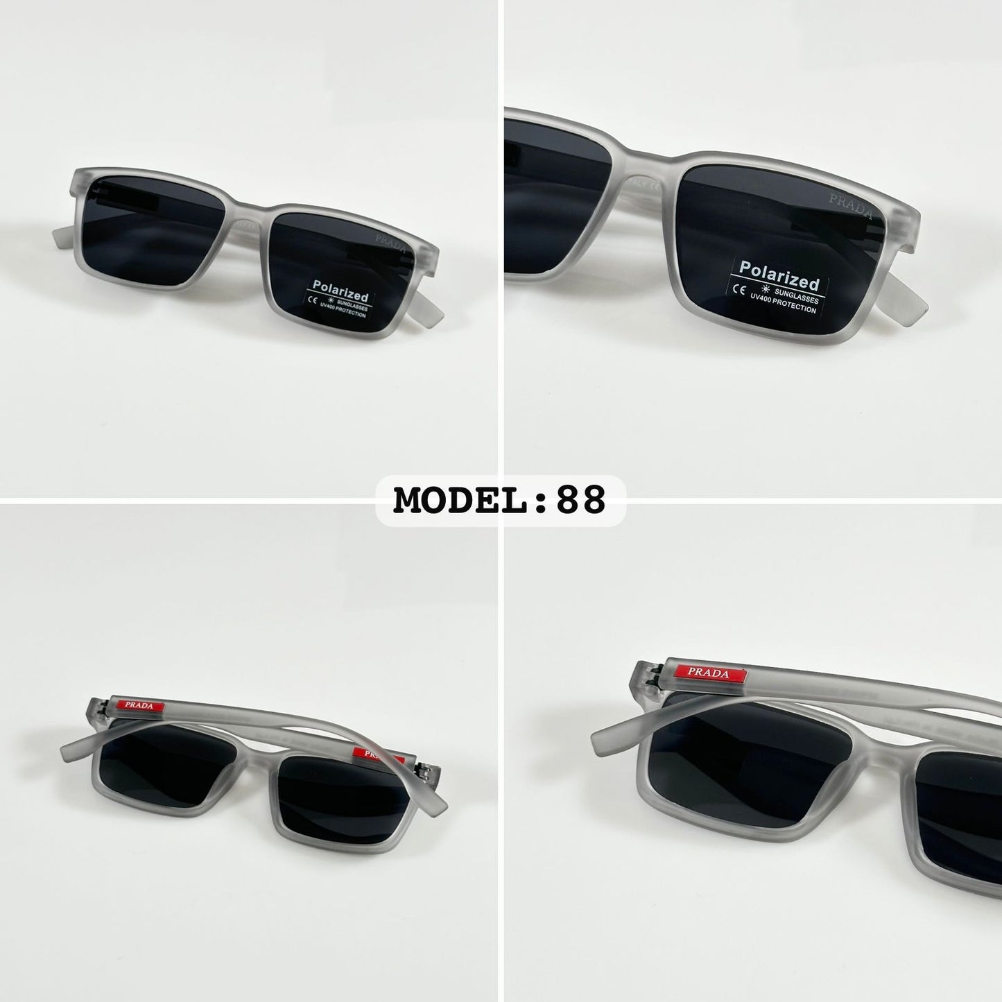 Prada 88 Grey/Black