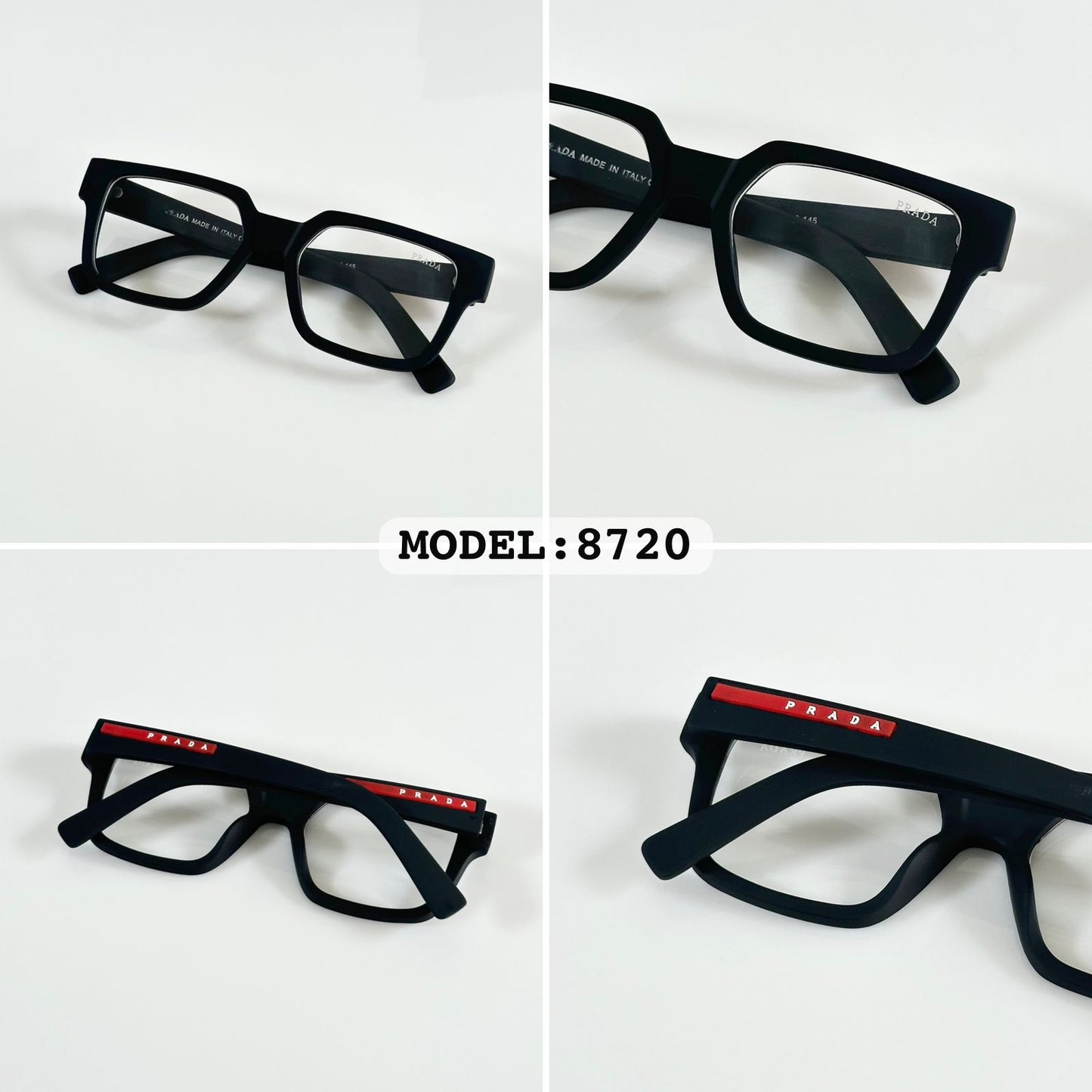 Pradaa 8720 Black Frame