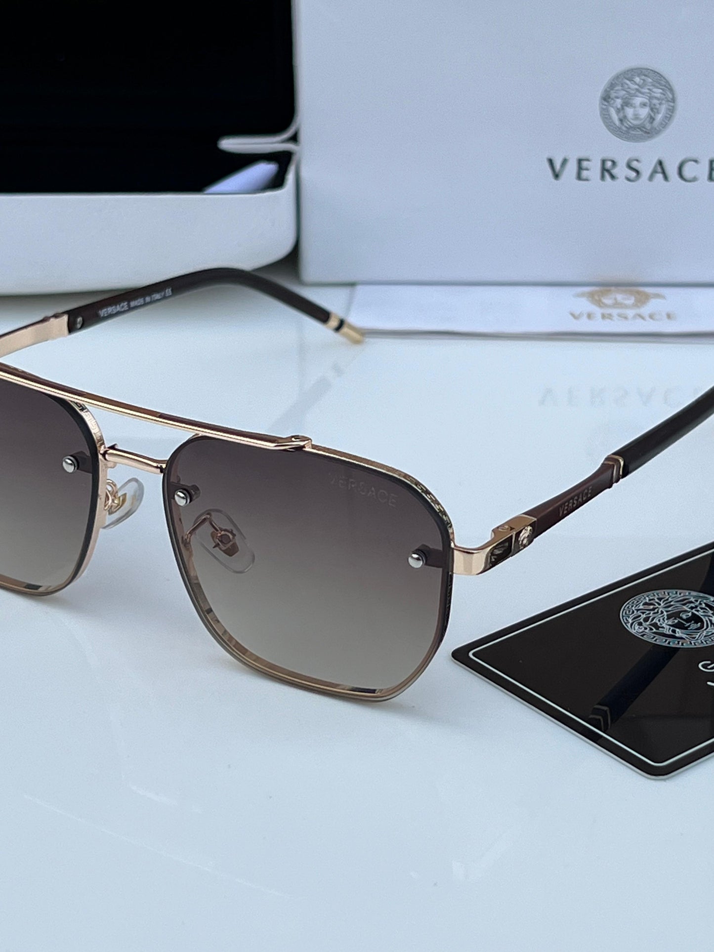 Versacee 24057 Gold Brown