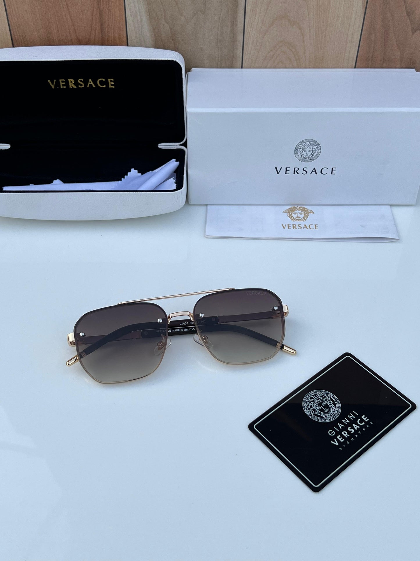 Versacee 24057 Gold Brown