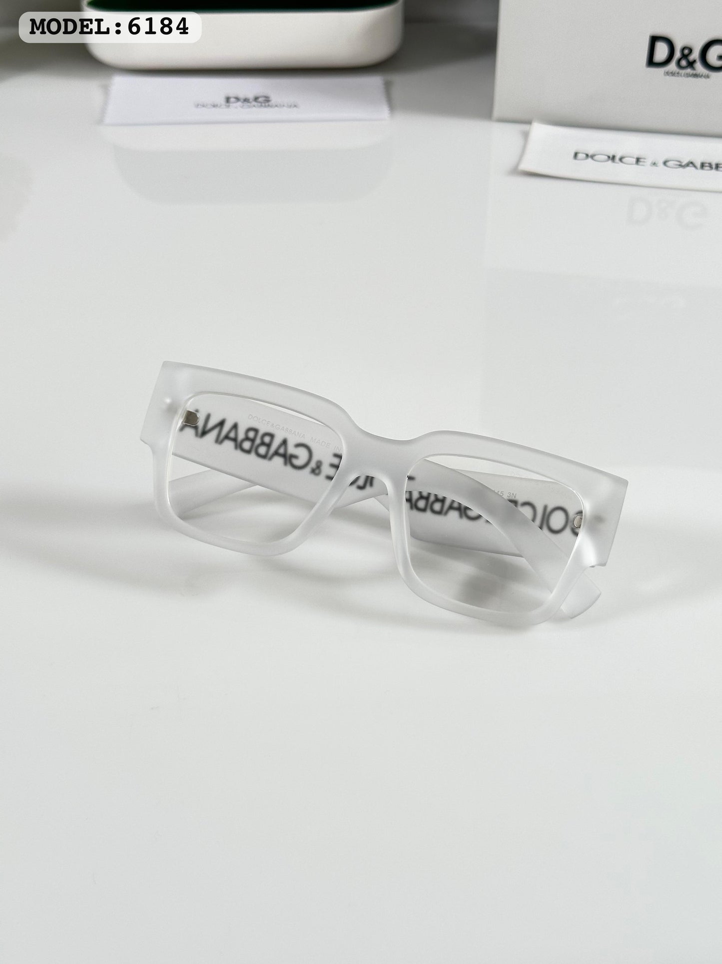 Dolcee & Gabbanaa 6184 White Frames