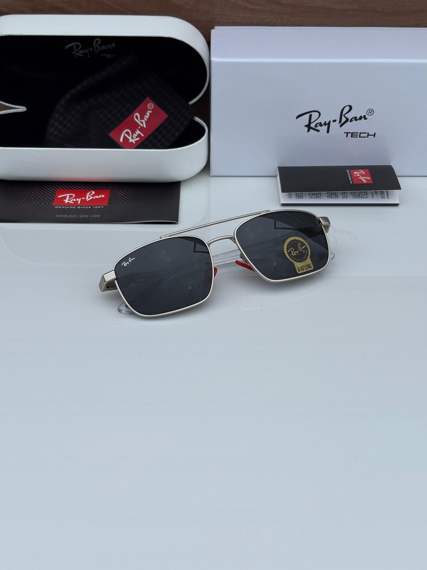 Raybann 3715 Silver Black