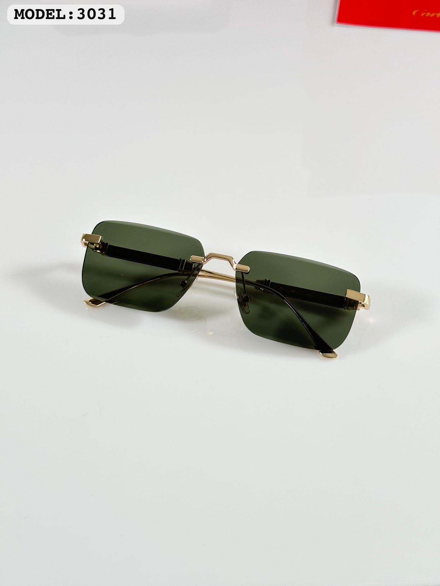 Cartierr 3031 Gold/Green