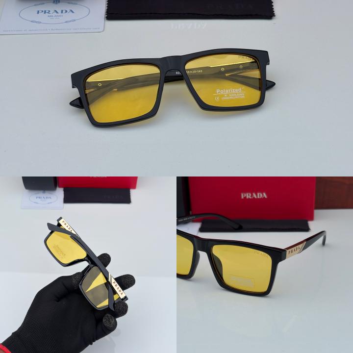 Prada Black/Yellow 82007