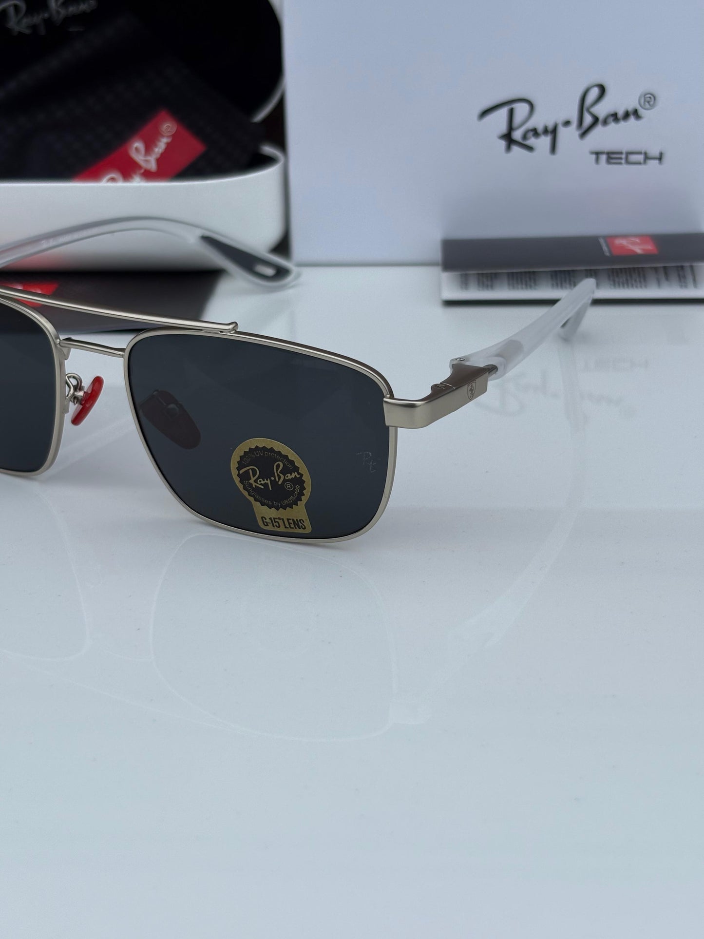 Raybann 3715 Silver Black