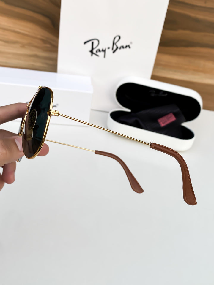 Raybann Aviator Gold Black
