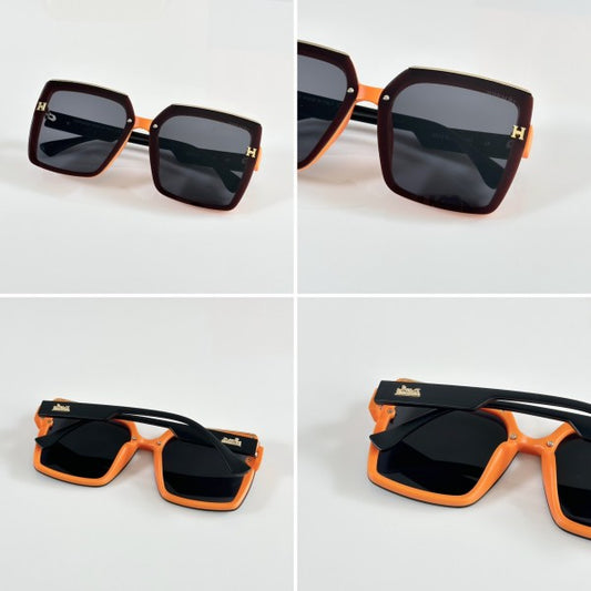 Hermess Women's 2233 Orange Black