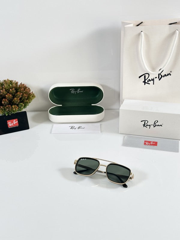 Raybann 3602 Gold Green Sunglasses