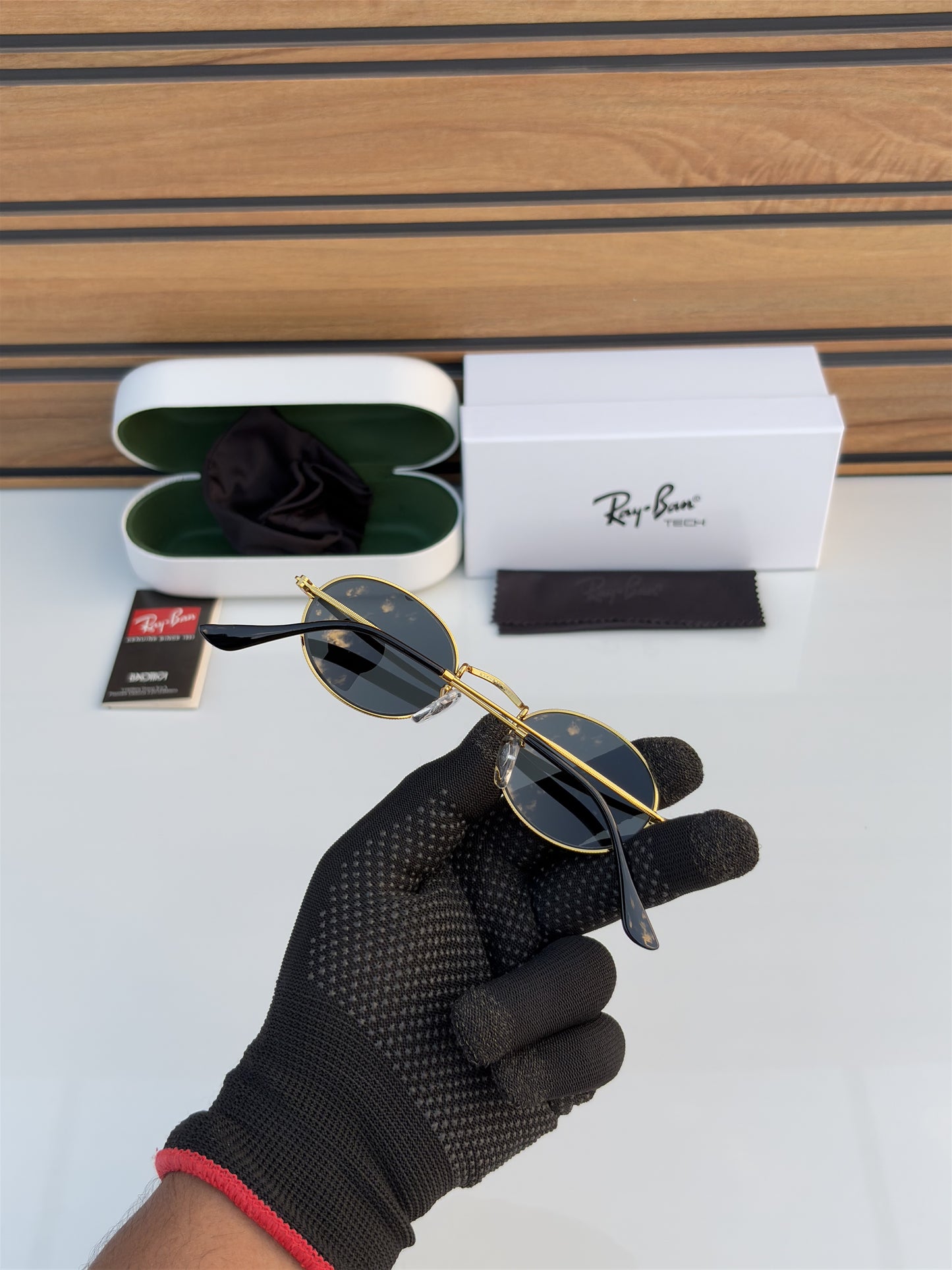 Raybann 3547 golden black