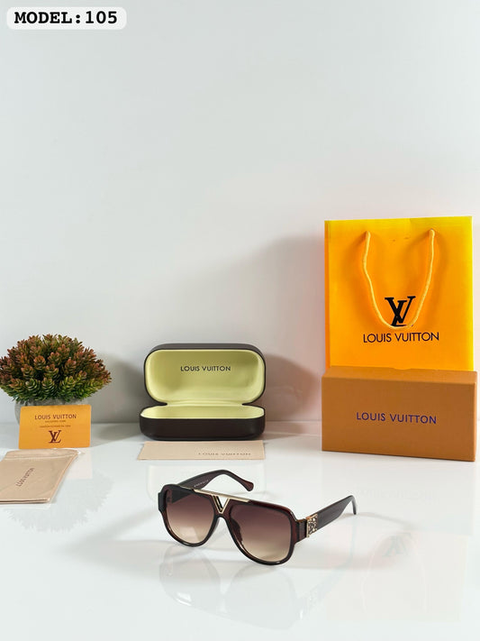 LOUISs VUITTONN 105 BROWN