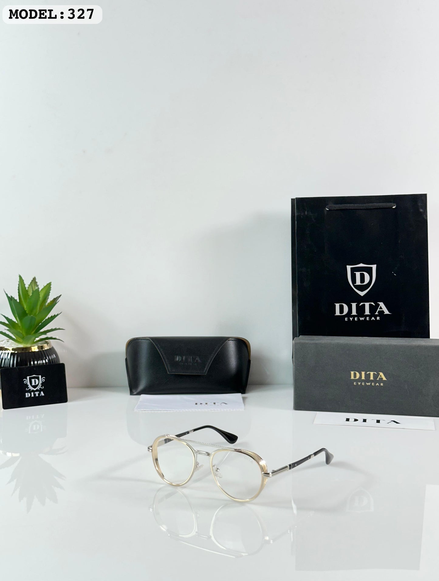 Dita 327 Gold Frame