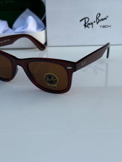 RB 2140 Slant Brown Premium Sunglass