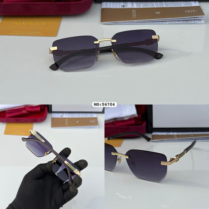 Guccii 56704 Gold/ Black