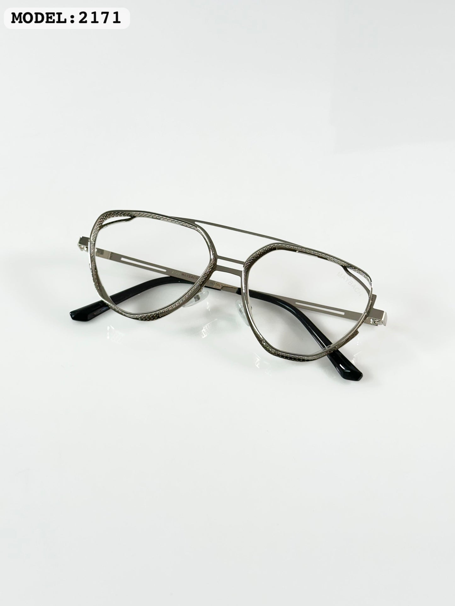 Maybacch 2171 Silver Metal Frames