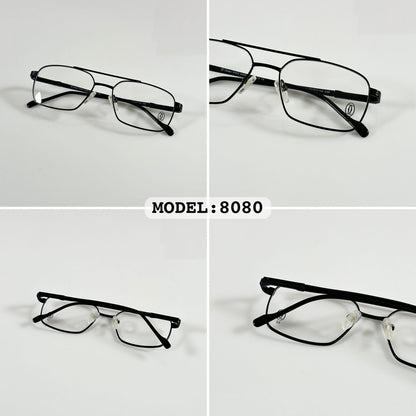 Cartierr 8080 Black Metal Frames