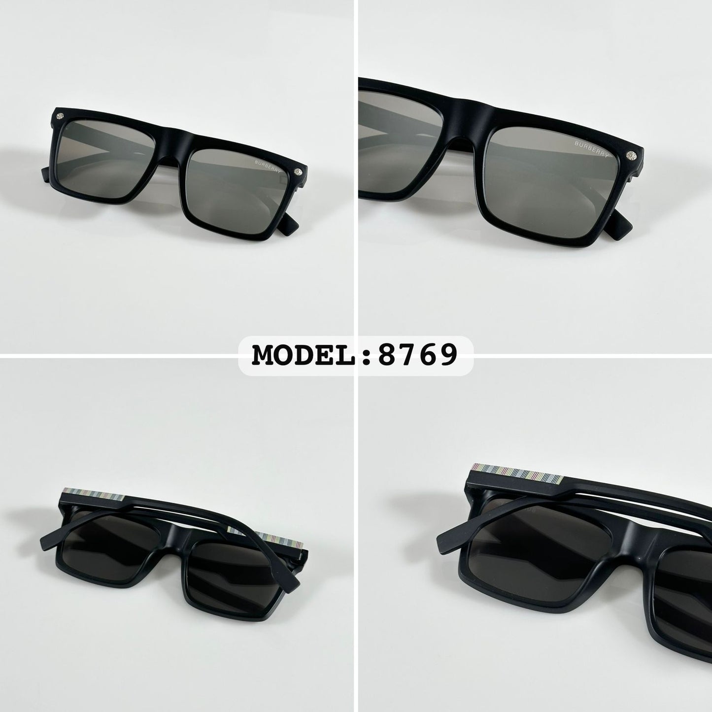 Burberry 8769 Silver Mercury