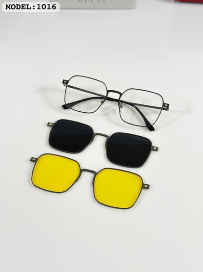 Gucci 1016 Attachment Black/White/Yellow