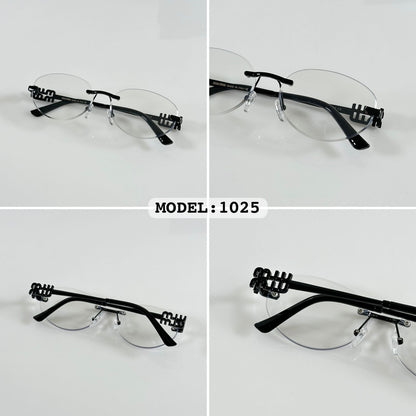 Miu Miu 1025 Clear Frames Women's