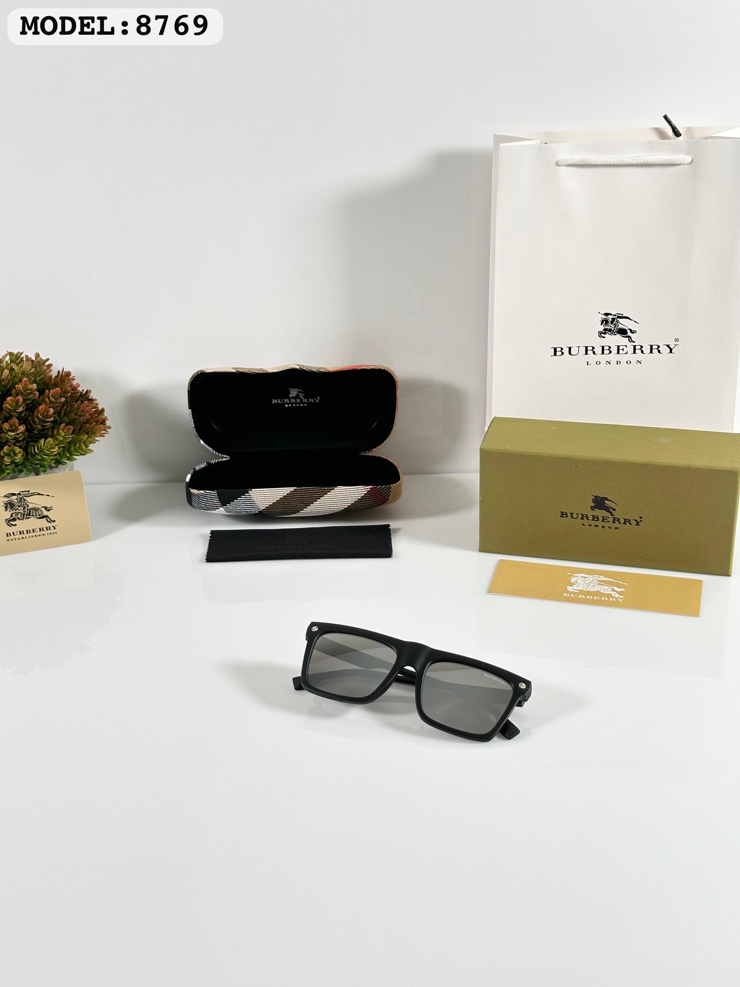 Burberry 8769 Silver Mercury