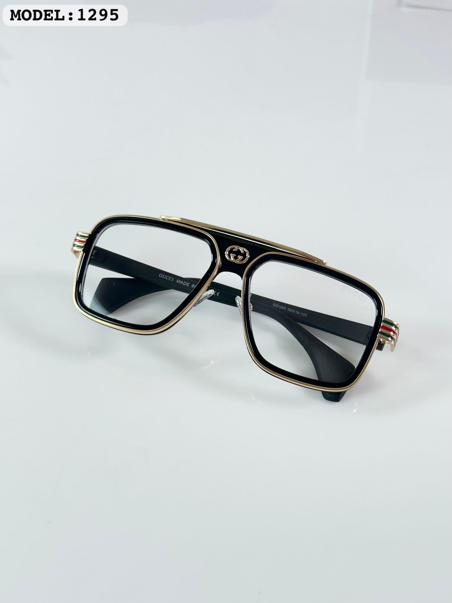 Guccii 1295 Gold Frame