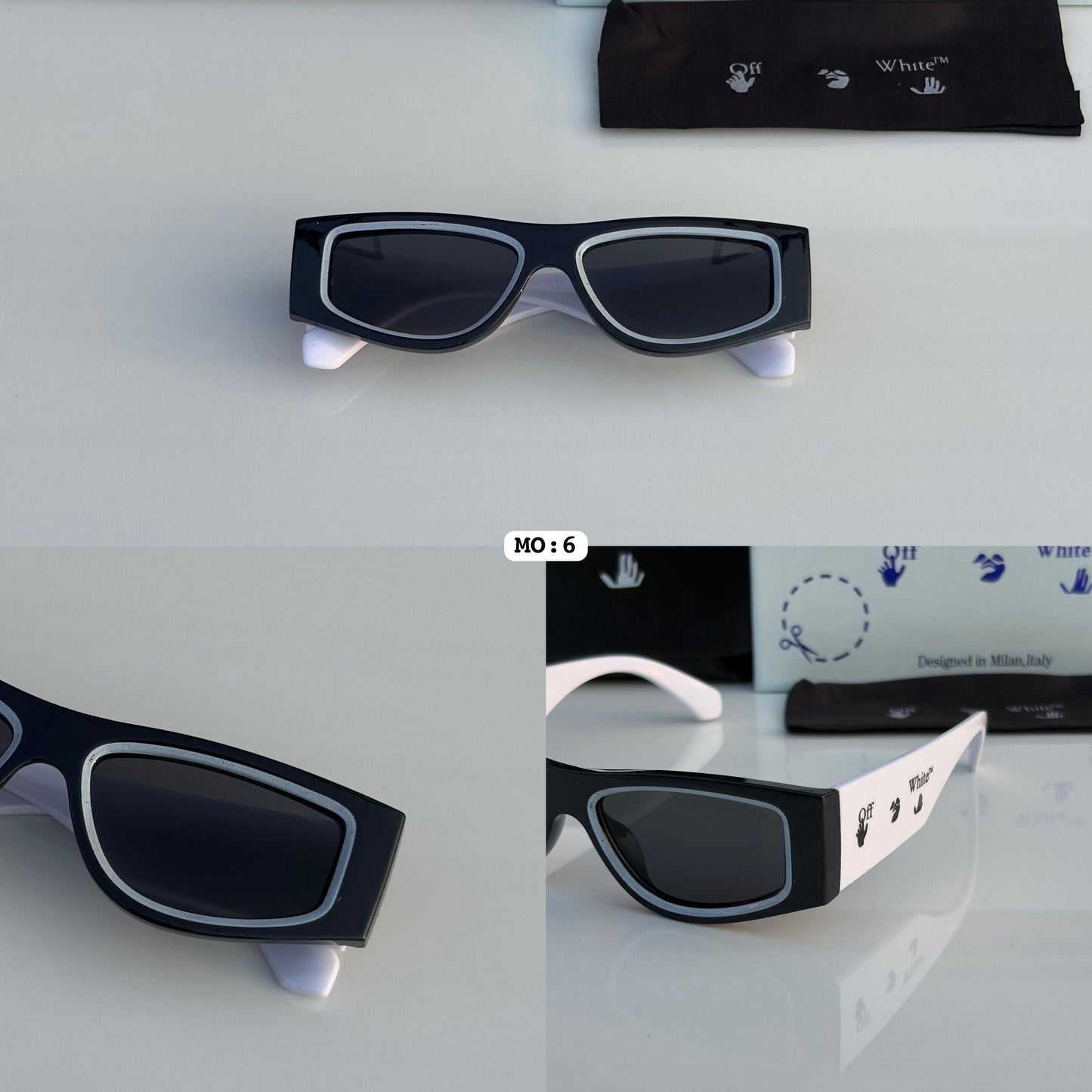 OFF WHITE 6 White/Black