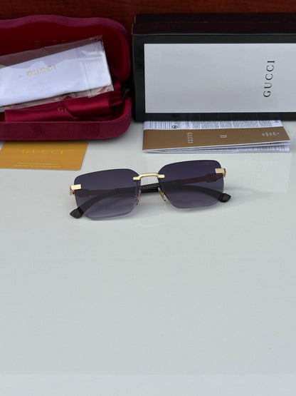 Guccii 56704 Gold/ Black