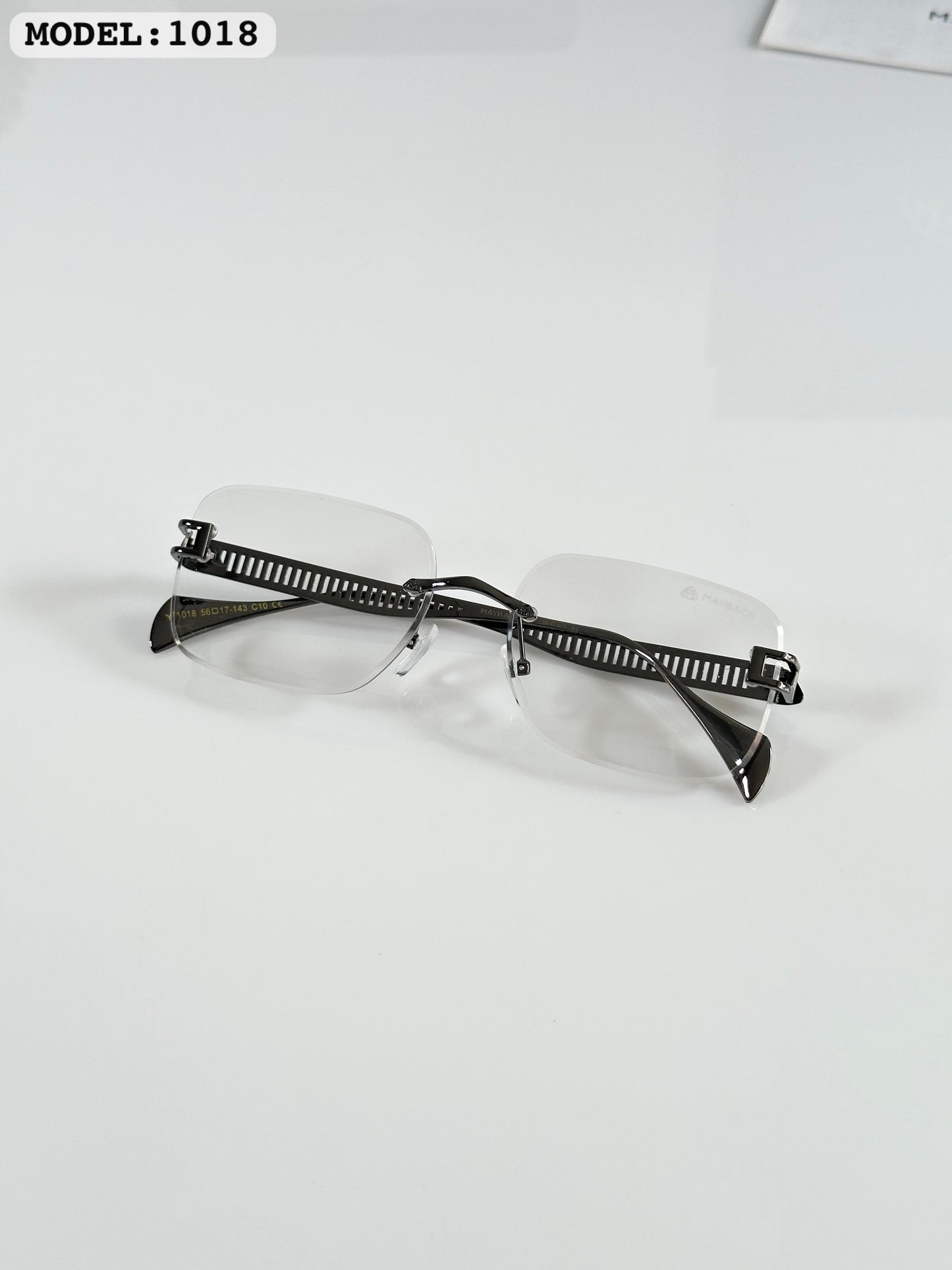 Maybachh 1018 Black Frameless
