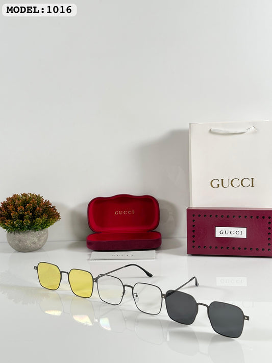 Gucci 1016 Attachment Black/White/Yellow