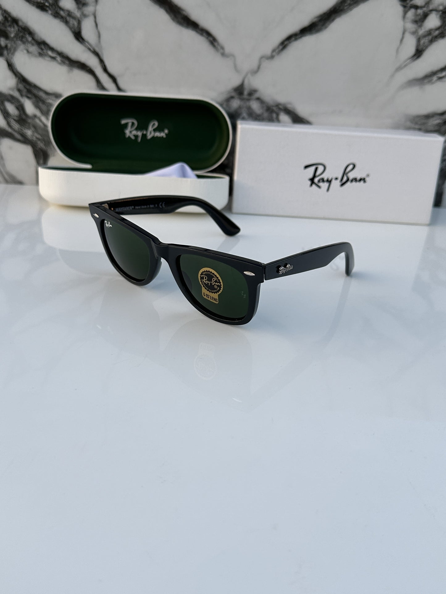 RB 2140 Slant Black Premium sunglass