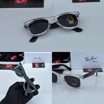 Rayban 2140 Transparent Black