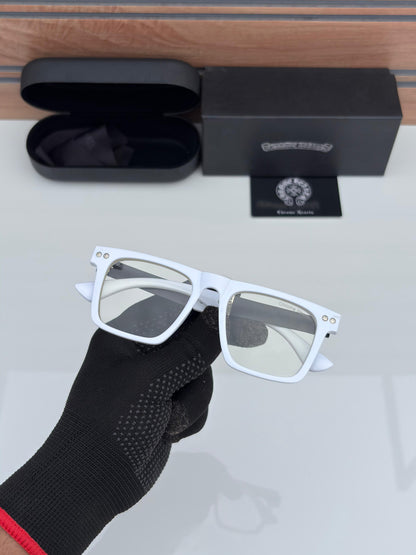 Chrome Hearts 1911 White Plano Frames