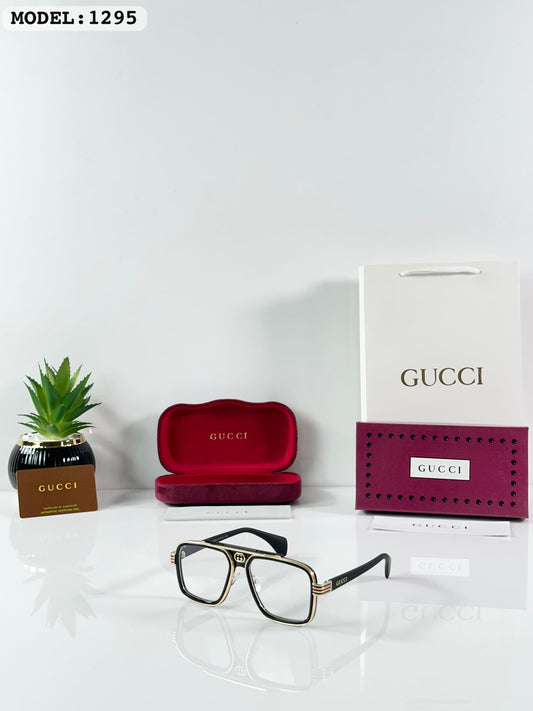 Guccii 1295 Gold Frame