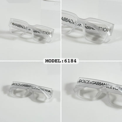 Dolcee & Gabbanaa 6184 White Frames