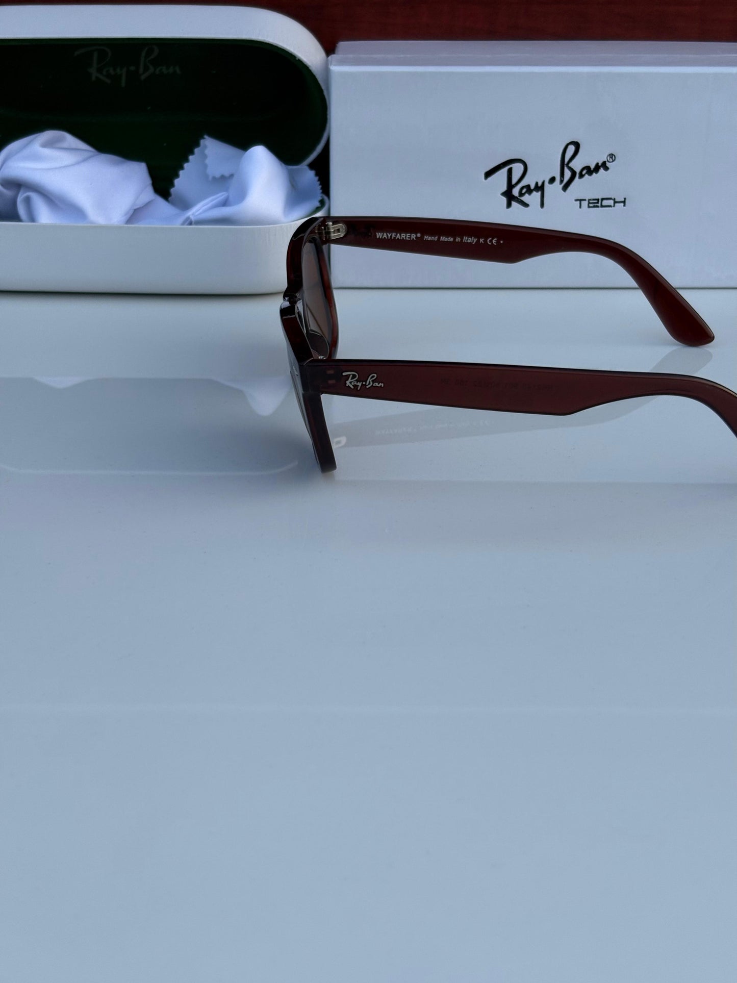 RB 2140 Slant Brown Premium Sunglass