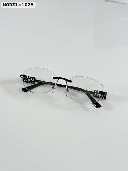 Miu Miu 1025 Clear Frames Women's