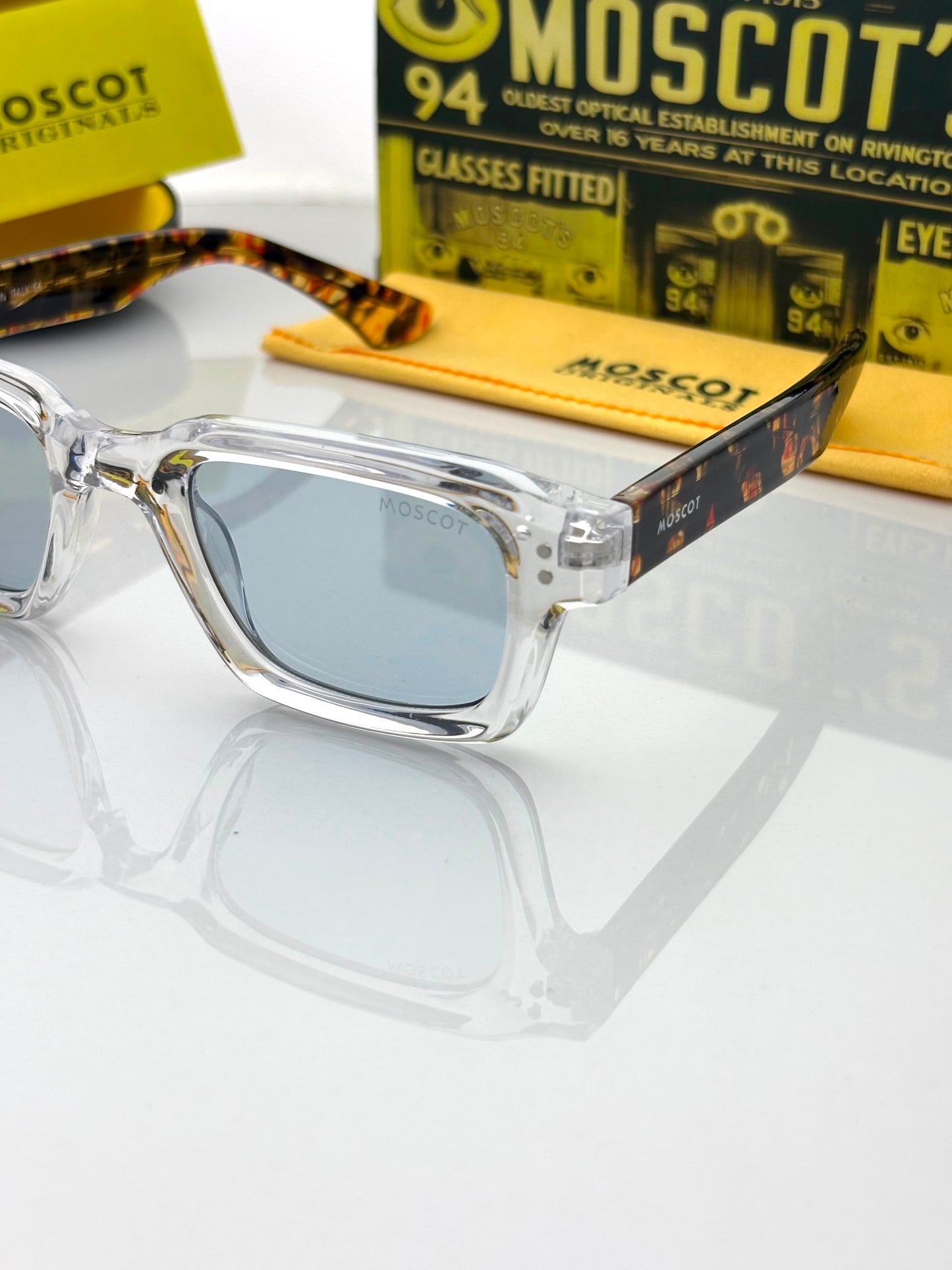 Moscot 98322 Transparent Blue