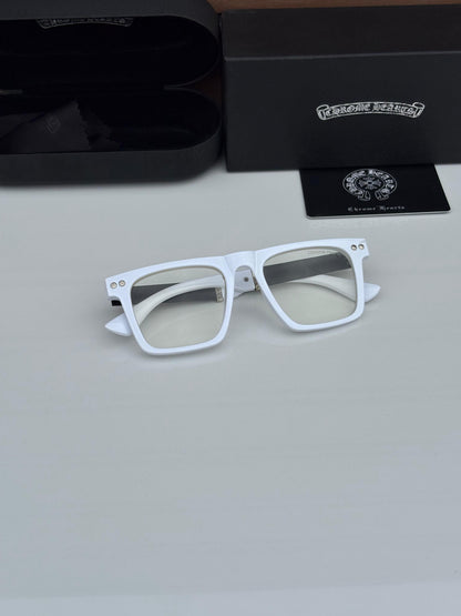Chrome Hearts 1911 White Plano Frames