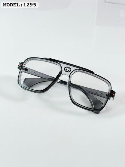 Guccii 1295 Silver Frame