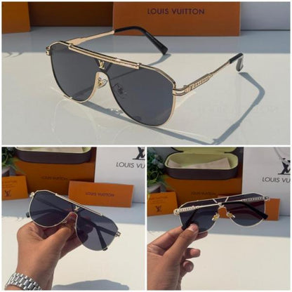 Louis Vuiiton 22295 Gold/Black Metal