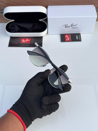 RayBan 1667 Silver/Green Shade