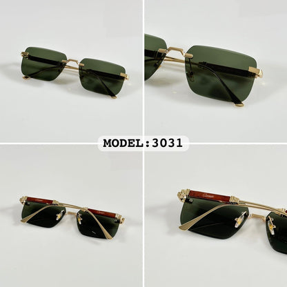 Cartierr 3031 Gold/Green