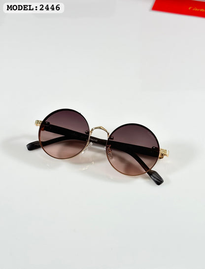 Cartierr 2446 Gold Brown