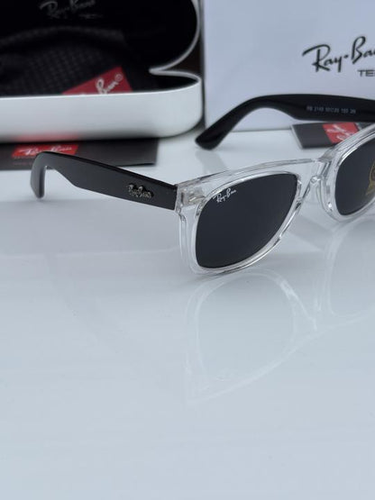Rayban 2140 Transparent Black