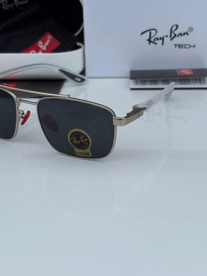 Raybann 3715 Silver Black
