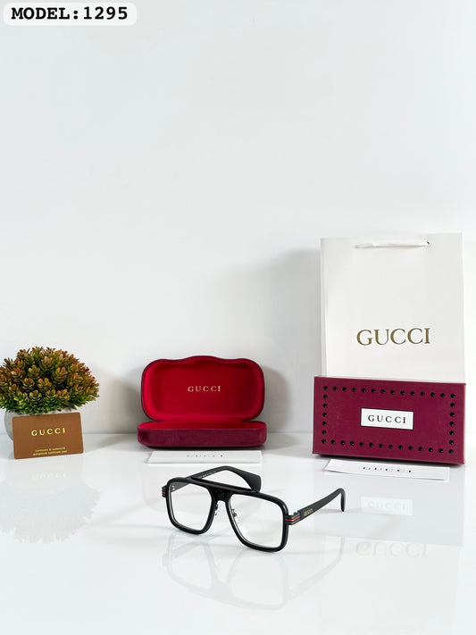 GUCCII 1295 Black Frame